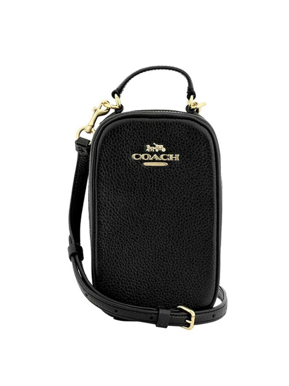 Coach Authentic Eva Phone 2-Way Small Minimalist Crossbody Shoulder Bag like NEW - Picture 3 of 14
